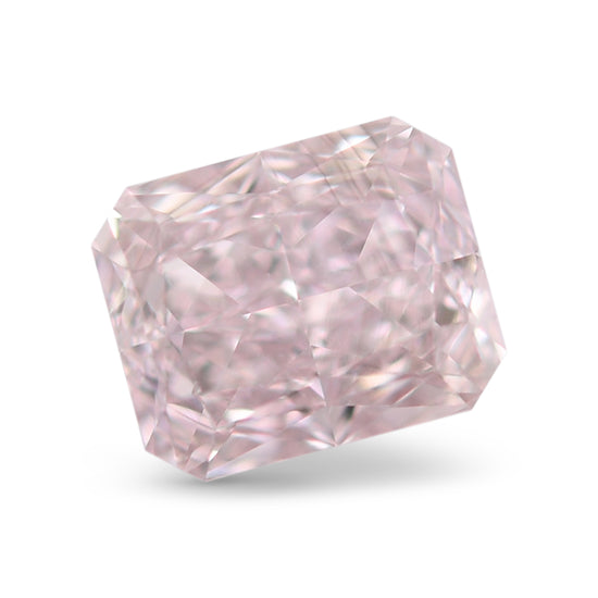 1.05 Carat Fancy Brownish Pink Radiant Diamond VS2 GIA