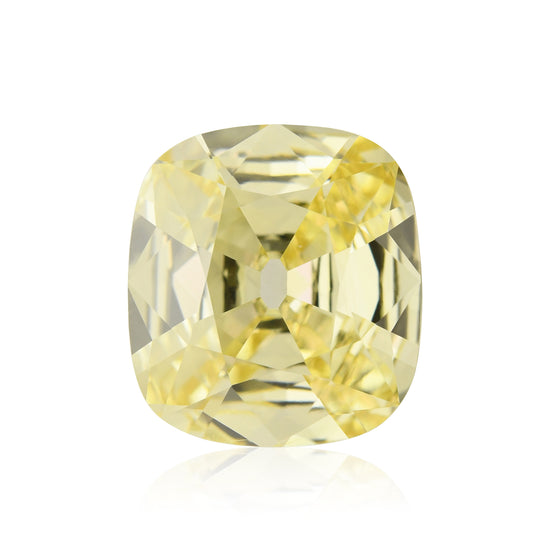 1.05 Carat Fancy Yellow Cushion Diamond VS2 GIA
