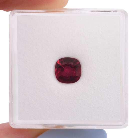 1.07 Carat Red MOZAMBIQUE Cushion Ruby