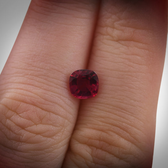 1.07 Carat Red MOZAMBIQUE Cushion Ruby