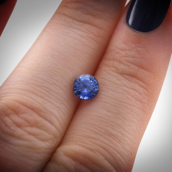 1.08 Carat Blue SRI LANKA Round Sapphire