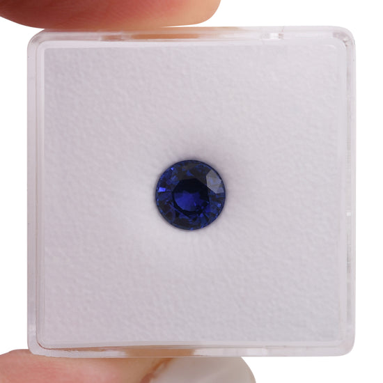 1.09 Carat Blue SRI LANKAN Round Sapphire
