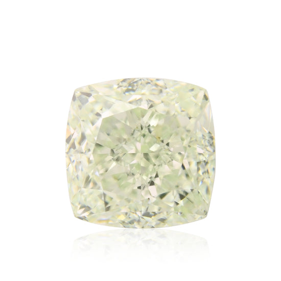 1,10 Karat Fancy Light Green Kissen-Diamant VS1 GIA
