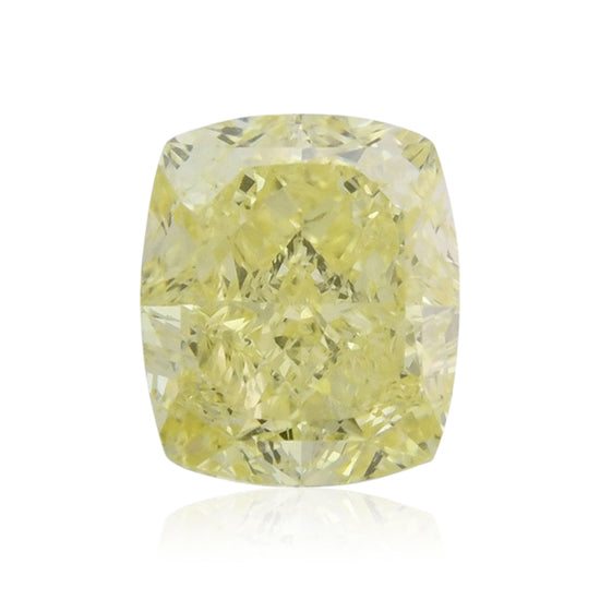 1.11 Carat Fancy Yellow Cushion Diamond VVS1 GIA