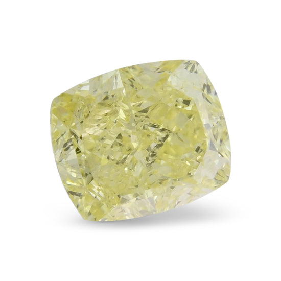 1.11 Carat Fancy Yellow Cushion Diamond VVS1 GIA