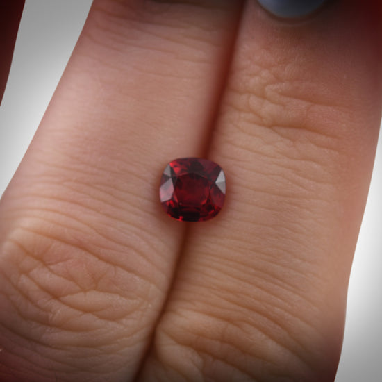 1.12 Carat Red MOZAMBIQUE Cushion Ruby