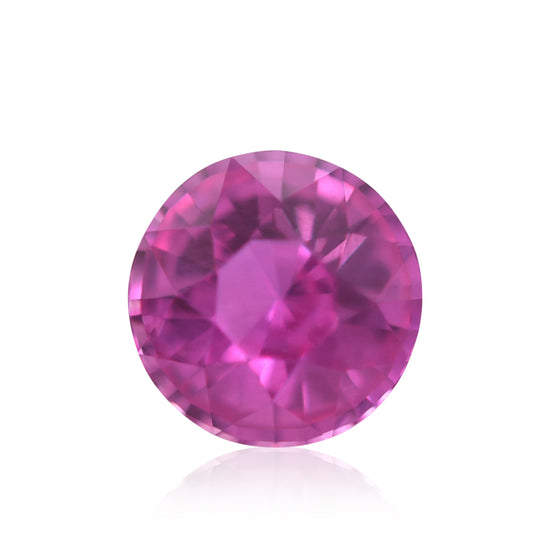 1.12 Karat Rosa Madagaskar Rundsaphir
