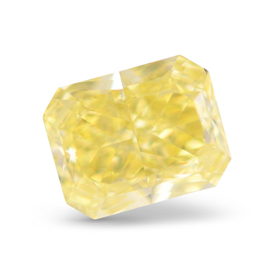 1.17 Carat Fancy Intense Yellow Radiant Diamond VS1 GIA