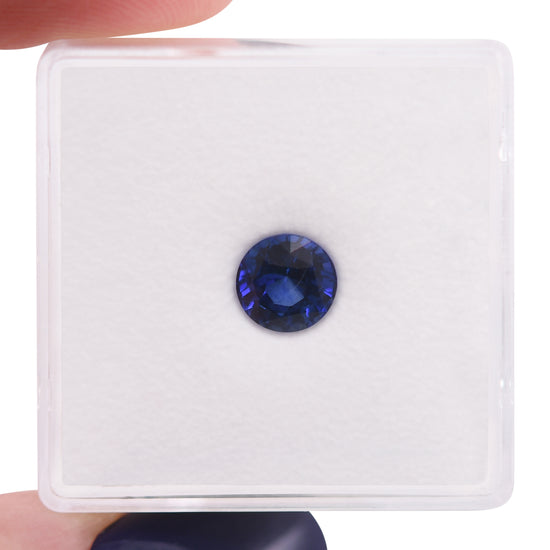 1.18 Carat Blue SRI LANKA Round Sapphire