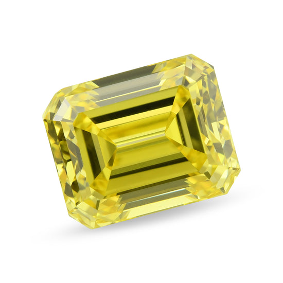 1.19 Carat Fancy Vivid Yellow Emerald Diamond VS2 GIA