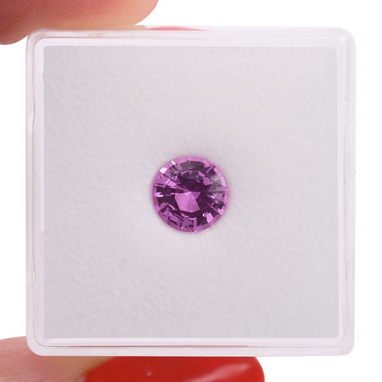 1.19 Carat Pink MADAGASCAR Round Sapphire