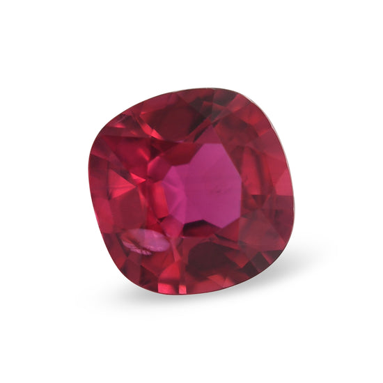 1.21 Carat Red MOZAMBIQUE Cushion Ruby