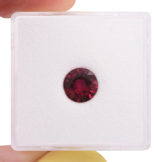 1.22 Carat Red MOZAMBIQUE Round Ruby CD