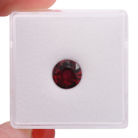 1.22 Carat Red MOZAMBIQUE Round Ruby CD