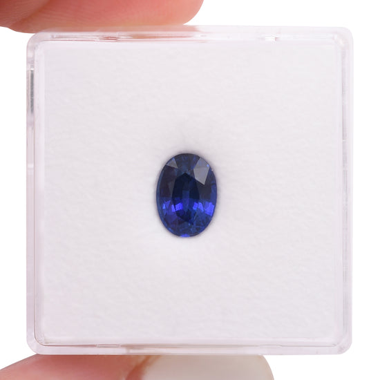 1.22 Carat Blue SRI LANKAN Oval Sapphire