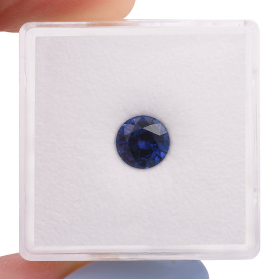 1.22 Carat Blue SRI LANKAN Round Sapphire