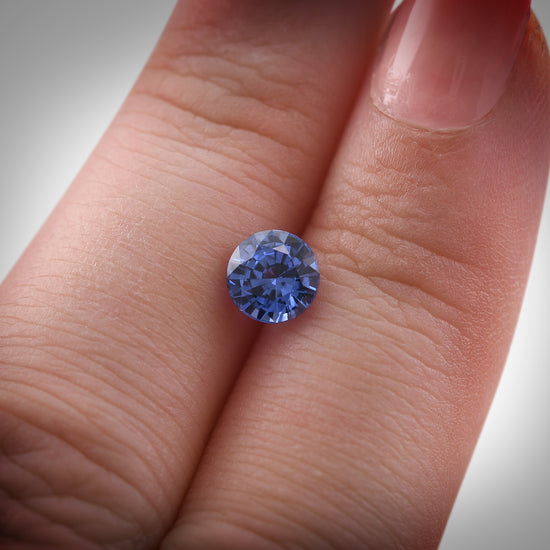 1.22 Carat Blue SRI LANKA Round Sapphire