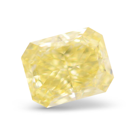 1.24 Carat Fancy Intense Yellow Radiant Diamond VS1 GIA