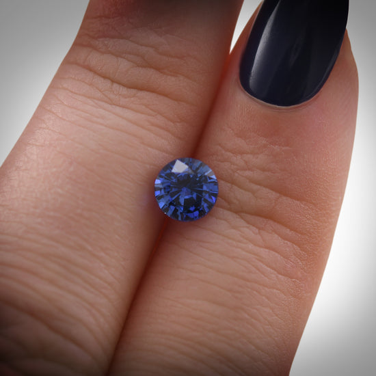 1.25 Carat Blue SRI LANKA Round Sapphire
