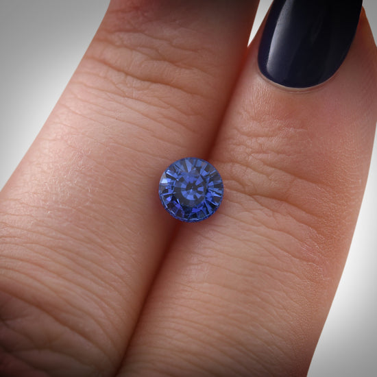 1.26 Carat Blue SRI LANKA Round Sapphire