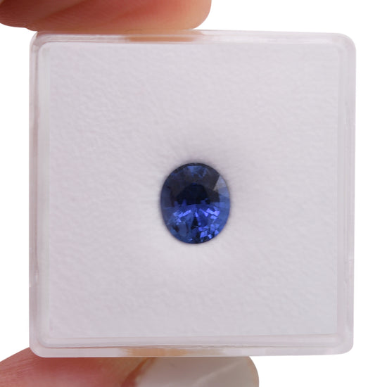 1.27 Carat Blue SRI LANKAN Oval Sapphire