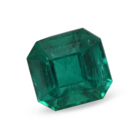 1.28 Carat Green  Emerald Emerald
