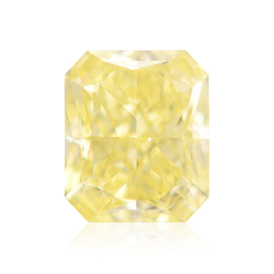 1.29 Carat Fancy Intense Yellow Radiant Diamond VS2 GIA