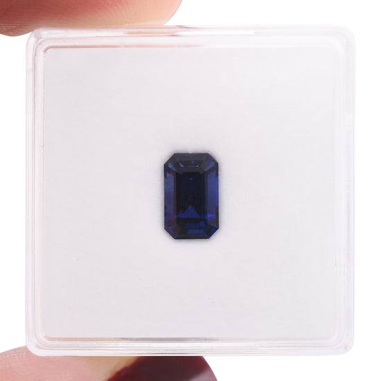 1.29 Carat Blue SRI LANKA Emerald Sapphire