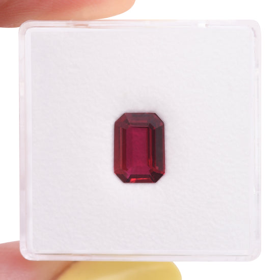 1.30 Carat Red MOZAMBIQUE Emerald Ruby CD