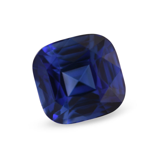 1,30 Karat blauer SRI LANKAN Kissensaphir