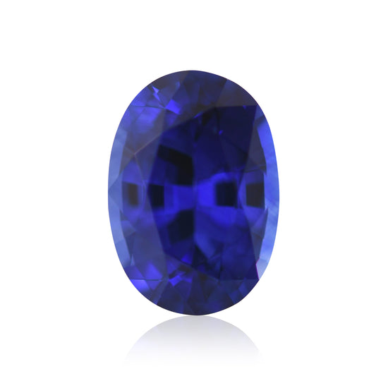 1.30 Carat Blue SRI LANKAN Oval Sapphire
