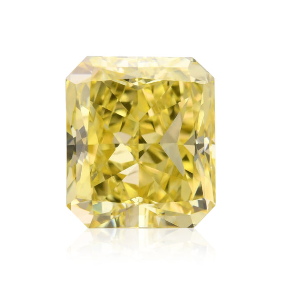 1.31 Karat Fancy Intense Yellow Radiant Diamant VS2 GIA