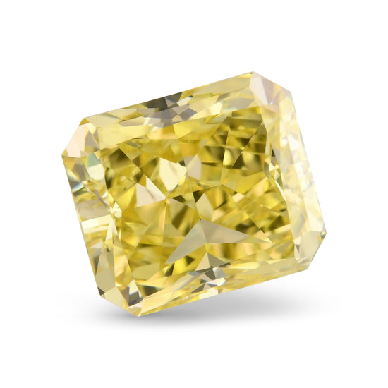 1.31 Karat Fancy Intense Yellow Radiant Diamant VS2 GIA