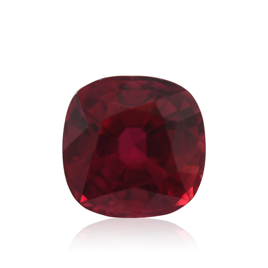 1.33 Carat Red MOZAMBIQUE Cushion Ruby