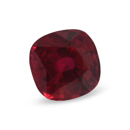 1.33 Carat Red MOZAMBIQUE Cushion Ruby