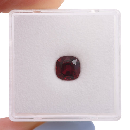 1.33 Carat Red MOZAMBIQUE Cushion Ruby