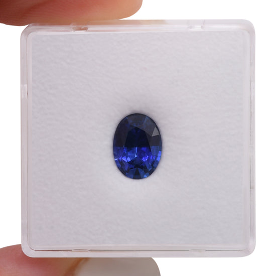 1.34 Carat Blue SRI LANKAN Oval Sapphire
