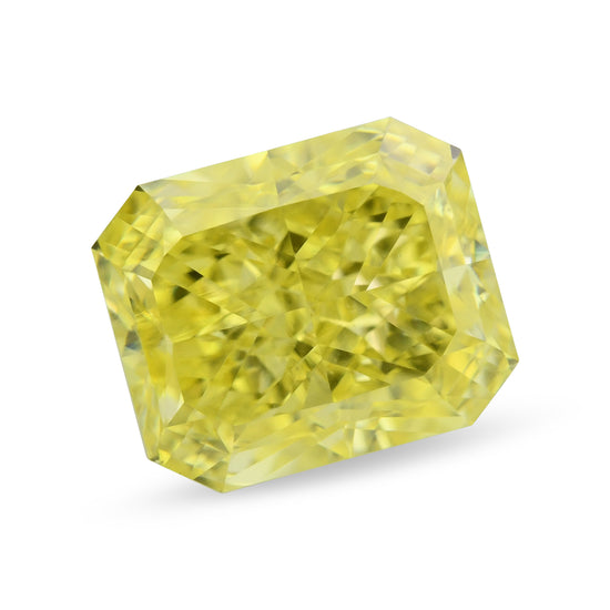 1.36 Carat Fancy Intense Yellow Radiant Diamond VS1 GIA