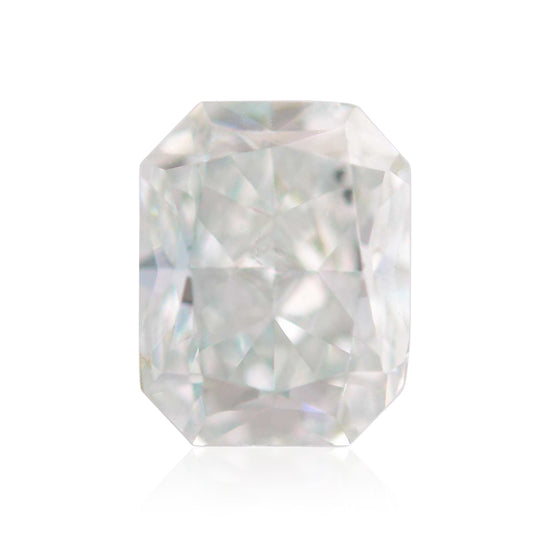 1,36 Karat Fancy Light Bluish Green Radiant Diamant SI2 GIA