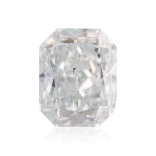 1.36 Carat Fancy Light Bluish Green Radiant Diamond SI2 GIA