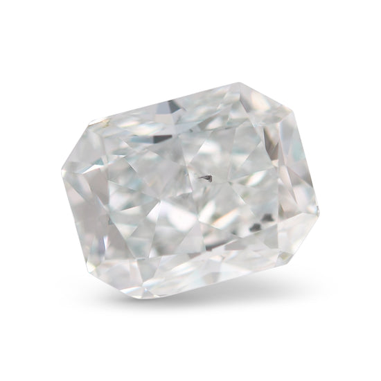 1.36 Carat Fancy Light Bluish Green Radiant Diamond SI2 GIA