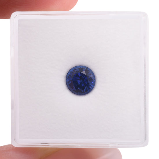 1.36 Carat Blue SRI LANKA Round Sapphire