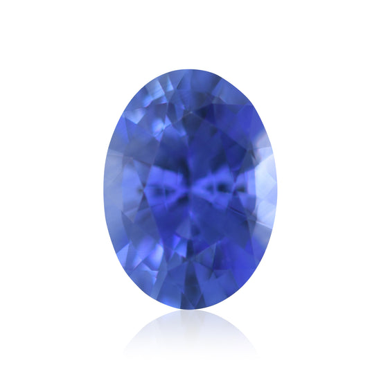 1.38 Carat Blue SRI LANKAN Oval Sapphire