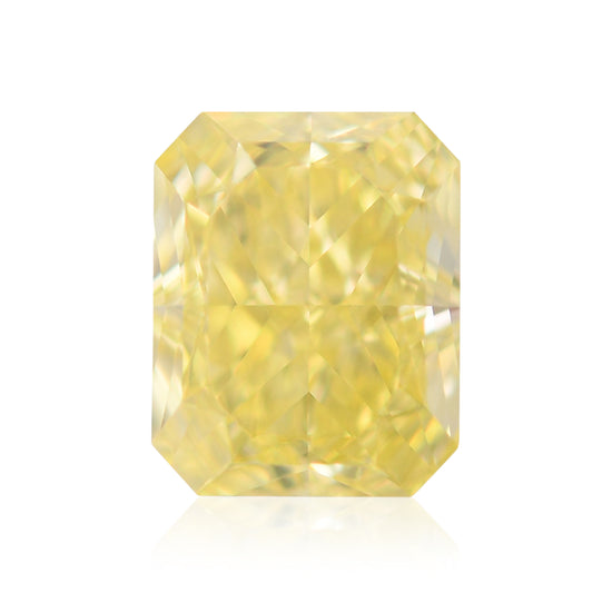 1.39 Carat Fancy Intense Yellow Radiant Diamond VS2 GIA