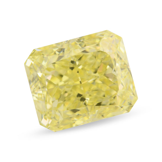 1.41 Carat Fancy Yellow Radiant Diamond VVS1 GIA