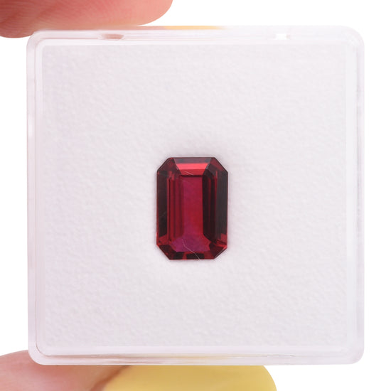1.42 Carat Red MOZAMBIQUE Emerald Ruby CD