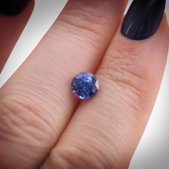 1.47 Carat Blue SRI LANKA Round Sapphire