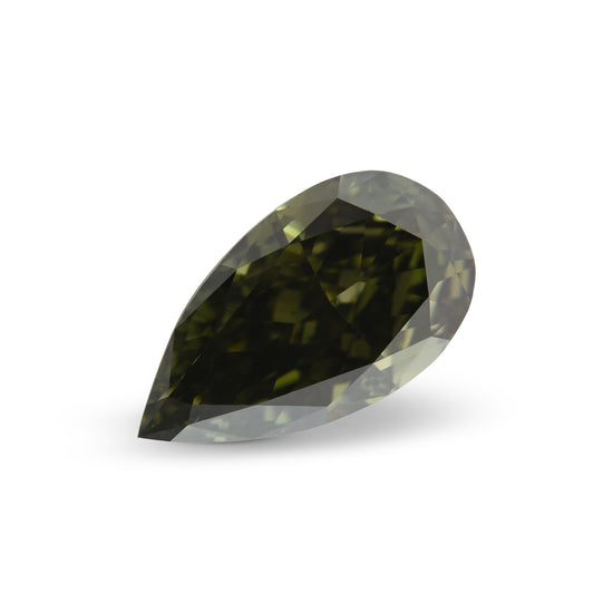 1.50 Carat Chameleon Pear Diamond VVS2 GIA