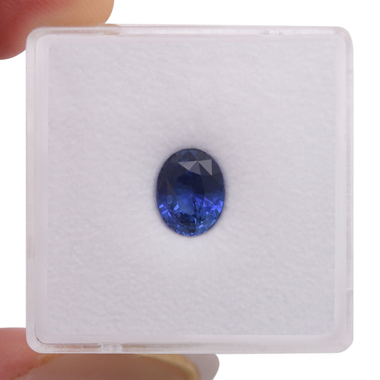 1.51 Carat Blue SRI LANKAN Oval Sapphire