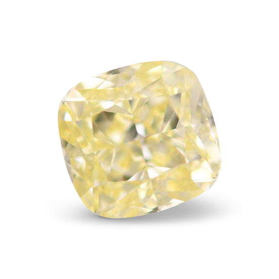 1.52 Carat Fancy Yellow Cushion Diamond VS1 GIA